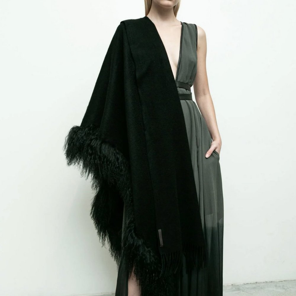 Nicholas K Mongolian Scarf